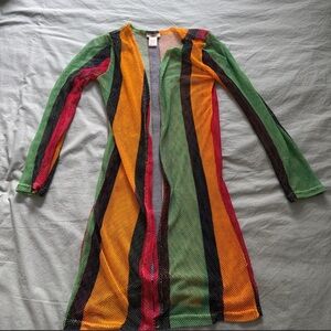 NYC Multicolor Mesh Top